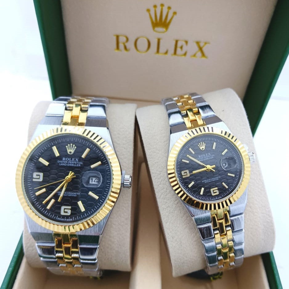 ROLEX COUPLE WATCH WITH BIG DISCOUNT WITH COUPLE ROLEX BOX| ROLEX COUPLE 1117536