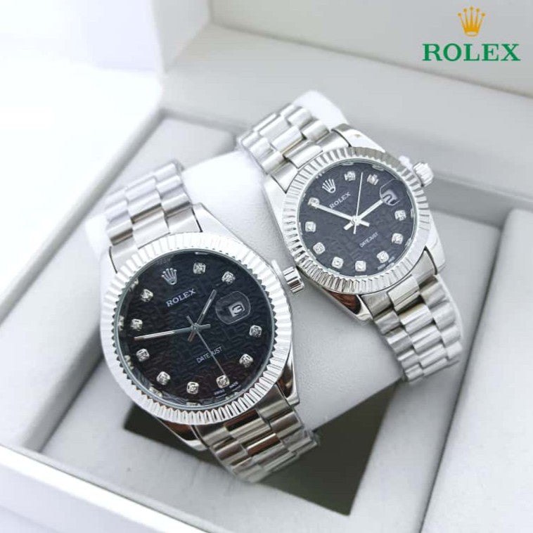 NEW SHIPMENT OF ROLEX COUPLE WATCH WITH ROLEX COUPLE BOX NOW STARTING MEGA OFFER IN ALLOVER OMAN WITH FREE DELIVERY | ROLEX COUPLE WATCH 15533736