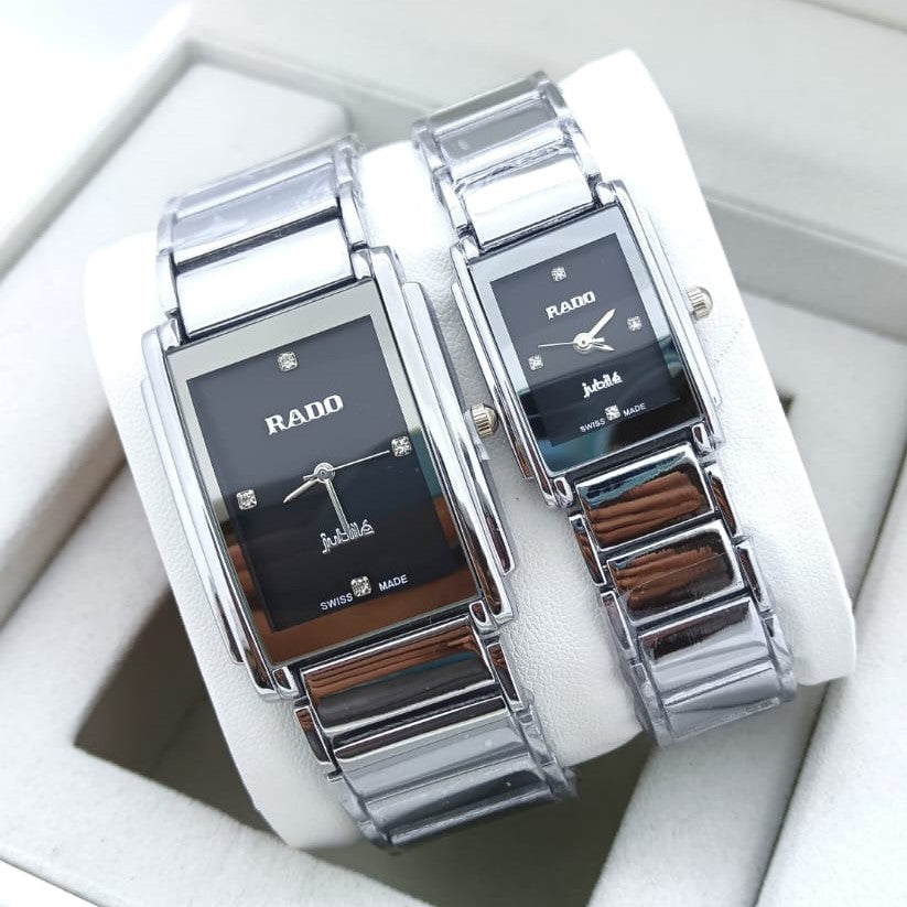 RADO JUBILE SQUARE SHAPE COUPLE WATCH VERY HIGH QUALITY | RADO COUPLE JUBILE 7997636