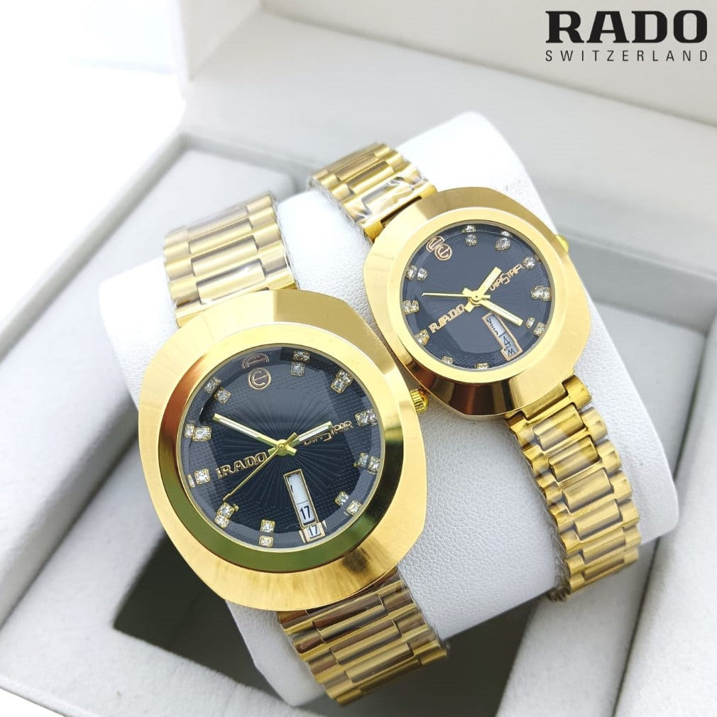 RADO COUPLE WATCH WITH HIGH QUALITY A GRADE PRODUCT | RADO COUPLE 586797
