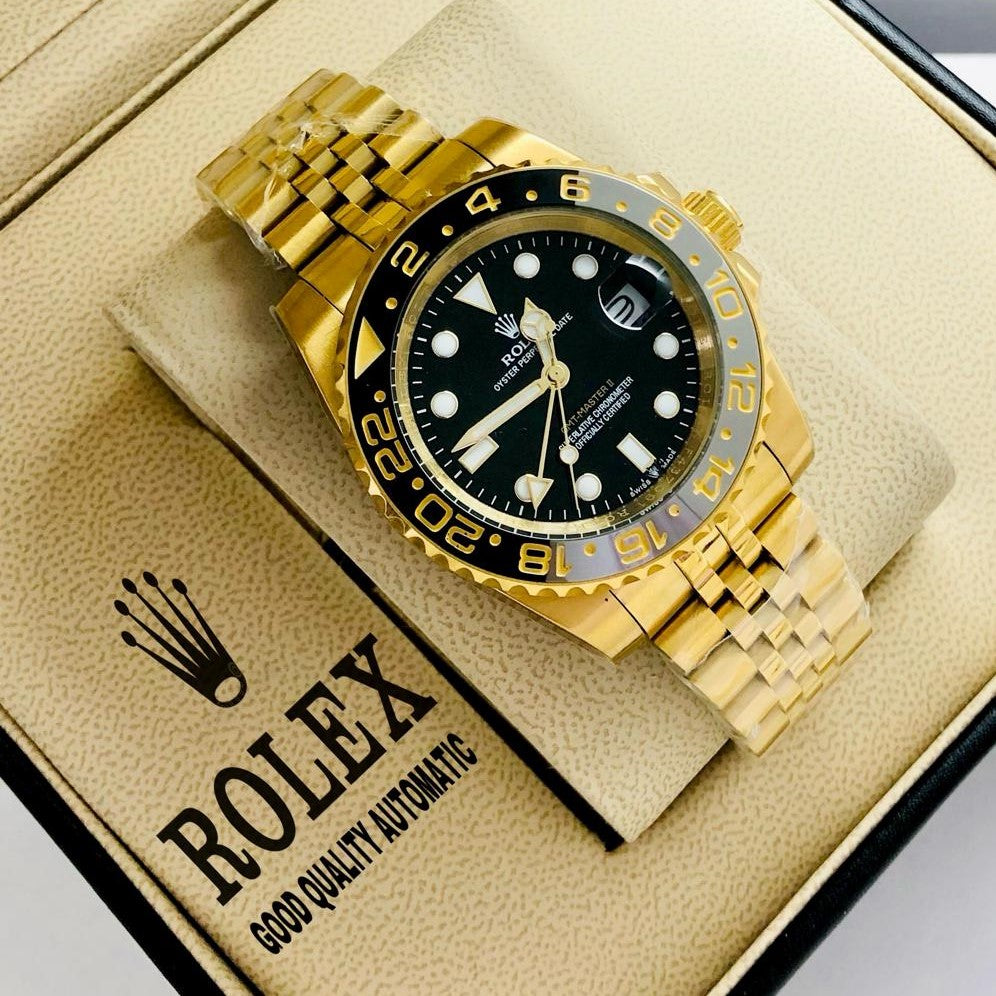 LUXURY ROLEX GMT FULL AUTOMATIC WITH ORIGINAL ROLEX BOX| ROLEX GMT 590898