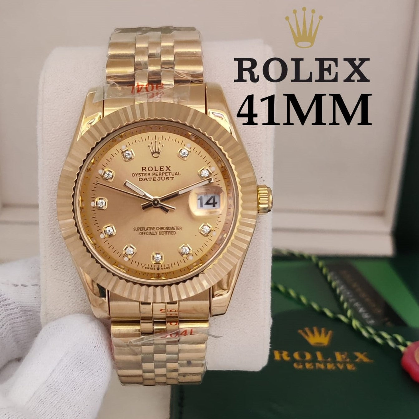 ROLEX OYESTER SS METAL BODY COLOUR GUARANTEE 5 YEARS HIGH PERFORMANCE | ROLEX METAL 15339