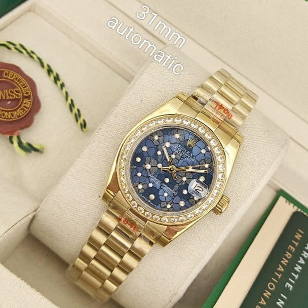 LUXURY LADIES ROLEX WATCH FULL AUTOMATIC VERY PREMIUM EXCELLENT PERFORMANCE | ROLEX QUEEN 1933999