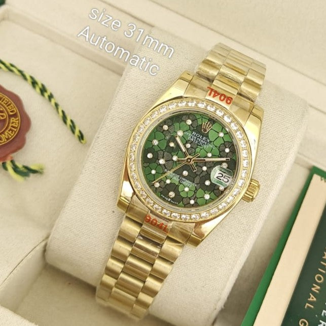 LUXURY LADIES ROLEX WATCH FULL AUTOMATIC VERY PREMIUM EXCELLENT PERFORMANCE | ROLEX QUEEN 1933913