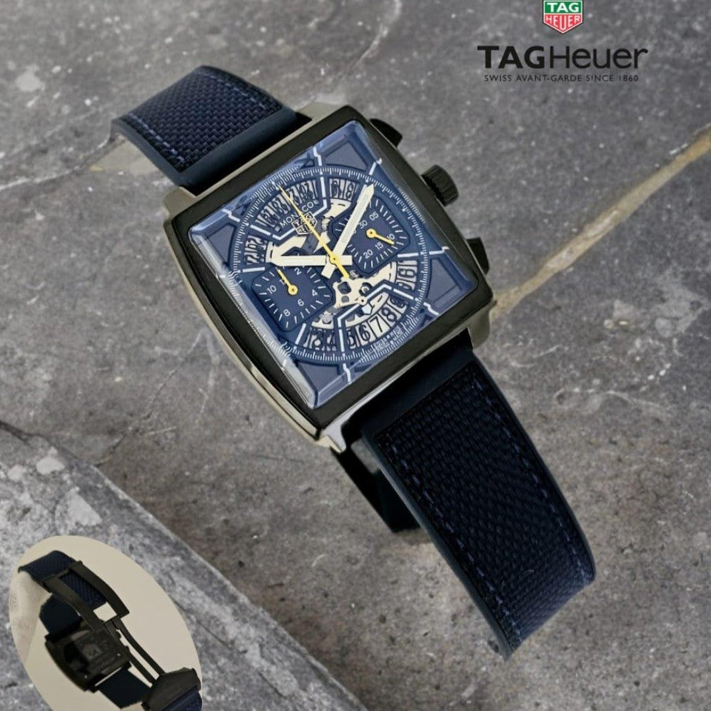 LUXURY TAG Heuer MONACO SKELETON MASTER PIS VERY PREMIUM GRADE ONLY IN FAST FASHION OMAN | TAG HEUER M C 1779192