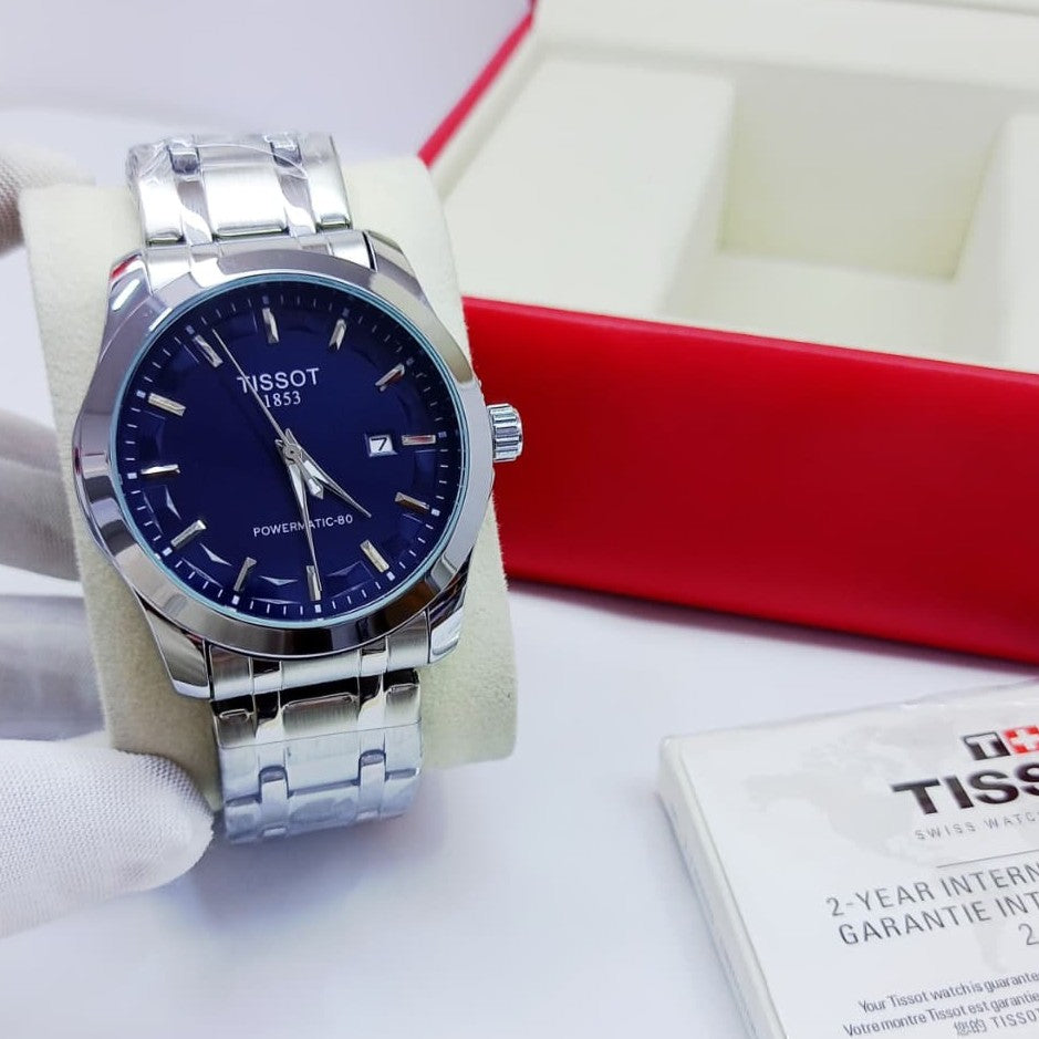 TISSOT CLASSIC WATCH VERY HIGH QUALITY STAINLESS STEEL COLOUR GUARANTEED VERY PREMIUM SIGMENT NOW ALL HERE OMAN | TISSOT SS 1399795