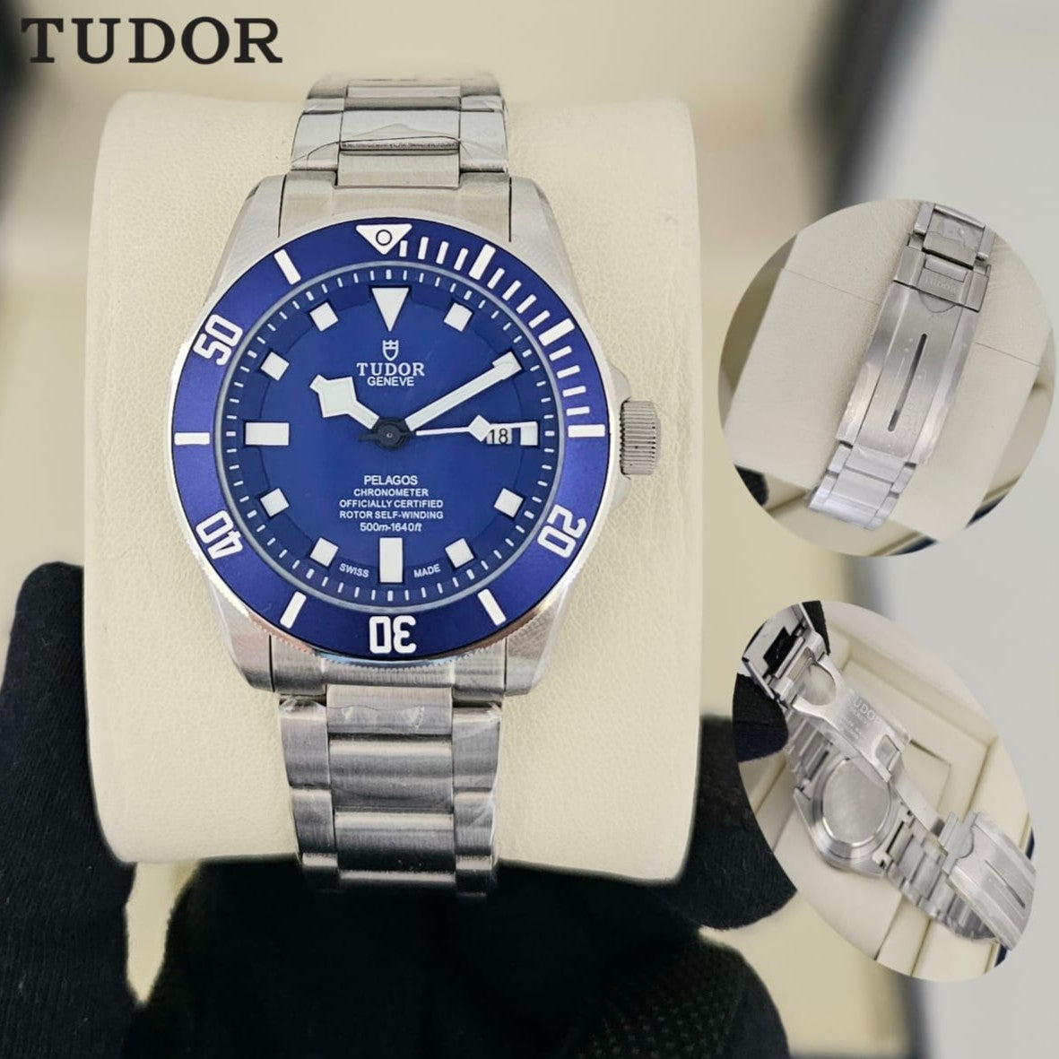 NEW TUDOR PELAGOS AUTOMATIC THE ULTIMATE DIVERS WATCH NOW ITS TUDOR TIME ,,BORN TO DARE'' NOW ALLOVER IN OMAN | TUDOR PELAGOS AUTOMATIC 199957575