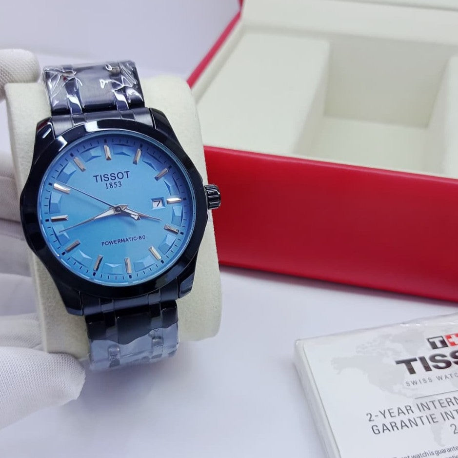 TISSOT CLASSIC WATCH VERY HIGH QUALITY STAINLESS STEEL COLOUR GUARANTEED VERY PREMIUM SIGMENT NOW ALL HERE OMAN | TISSOT SS 1399797