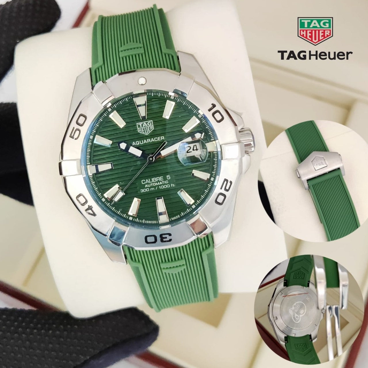 LUXURY TAG Heuer AQUARACER AUTOMATIC VERY LIMITED EDITION NOW ONLY IN FAST FASHION OMAN | TAG HEUER CALIBER 1555771