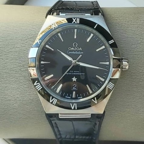LUXURY OMEGA CONSTELLATION VERY PREMIMUM WATCH FULL METAL AUTOMATIC EXCLUSIVE ROYAL WATCH NOW ALLOVER IN OMAN | OMEGA CONS AUTO 199971779