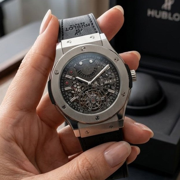 HUBLOT WATCH CLASP LOCK ROUGH USE VERY HIGH PERFORMER NOW ALLOVER IN OMAN || HUBLOT MANS 17979713