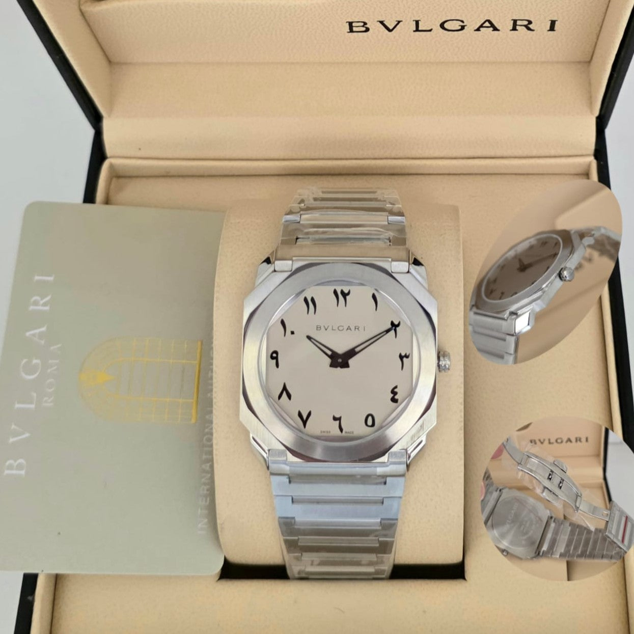 LUXURY BVLGARI ALUMINIUM WATCH SUPER EDITION AUTOMATIC VERY EXCLUSIVE | BVLGARI SLIM 155571915
