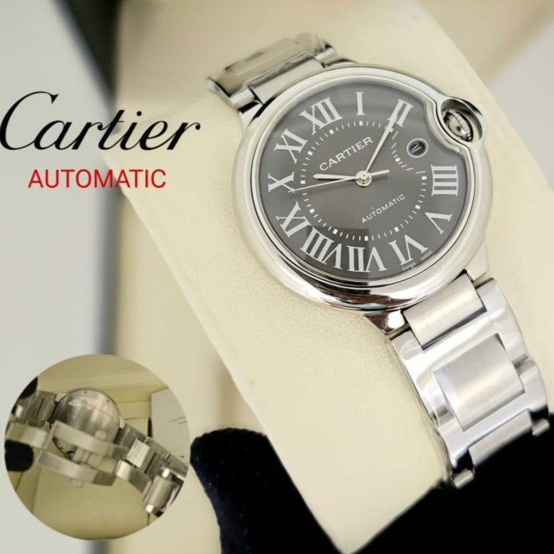 LUXURY CARTIER BALLON BEUE DE WITH FULL SS BODY FULL AUTOMATIC COLOUR GURANTEED VERY PREMIUM WATCH | CARTIER BALLON 15777931