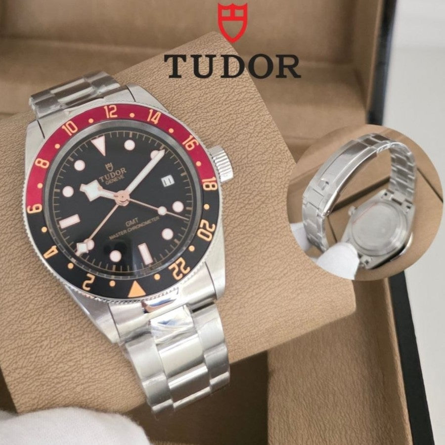 NEW TUDOR BLACK BAY GMT AUTOMATIC THE ULTIMATE DIVERS WATCH NOW ITS TUDOR TIME ,,BORN TO DARE'' NOW ALLOVER IN OMAN | TUDOR BLACK BAY 17779199