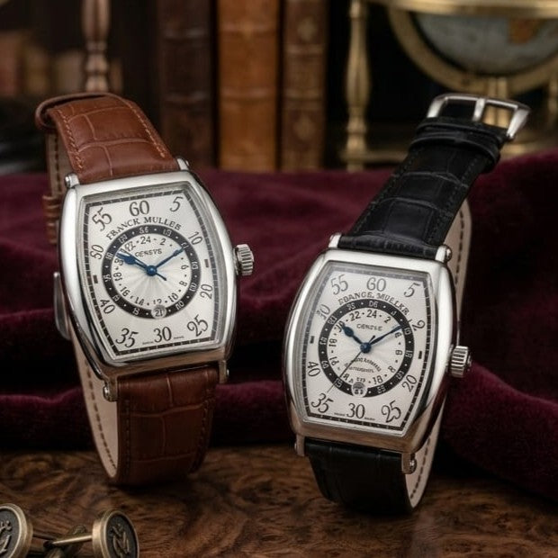 FRANC MULLER WATCH WITH LEATHER STRAP NOW ALLOVER IN OMAN | FRANC MULLER 1333773