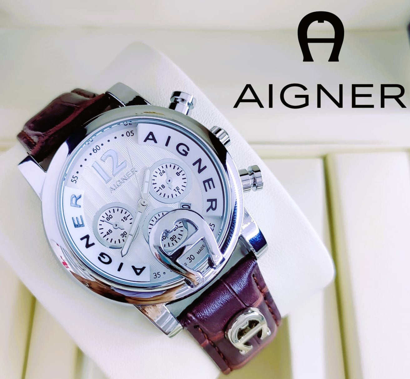 PREMIUM QUALITY AIGNER WATCH FOR MEN | AIGNER MEN 25563
