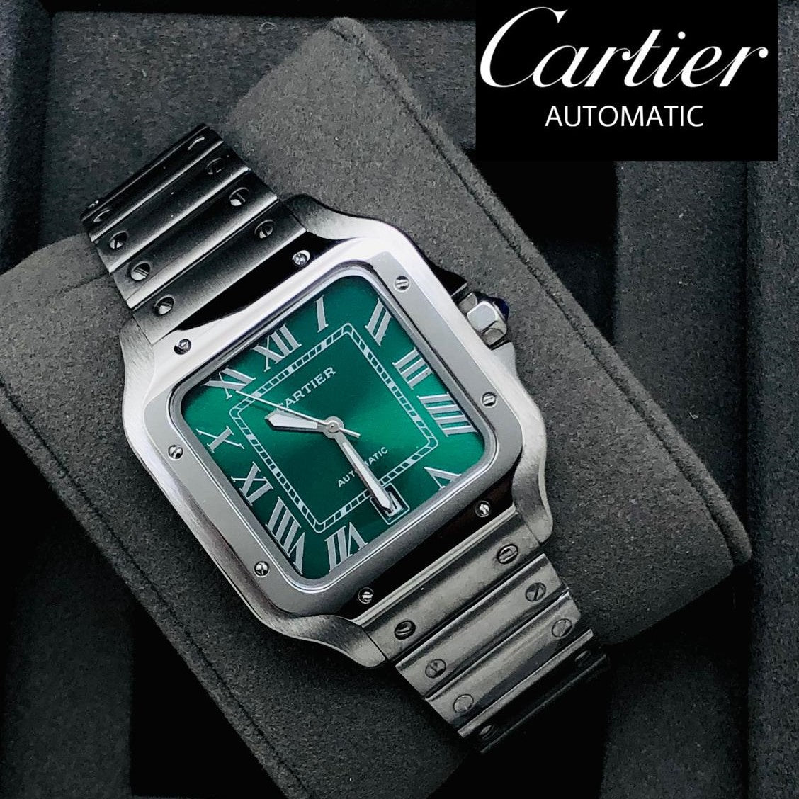 LUXURY CARTIER WATCH WITH AUTOMATIC VERY STYLISH | CARTIER AUTOMATIC 133794