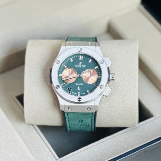 HUBLOT THE PREMIUM QUALITY WATCH JUST ARRIVED WITH 1 YEAR SERVICE WARRANTY| HUBLOT ART 77732