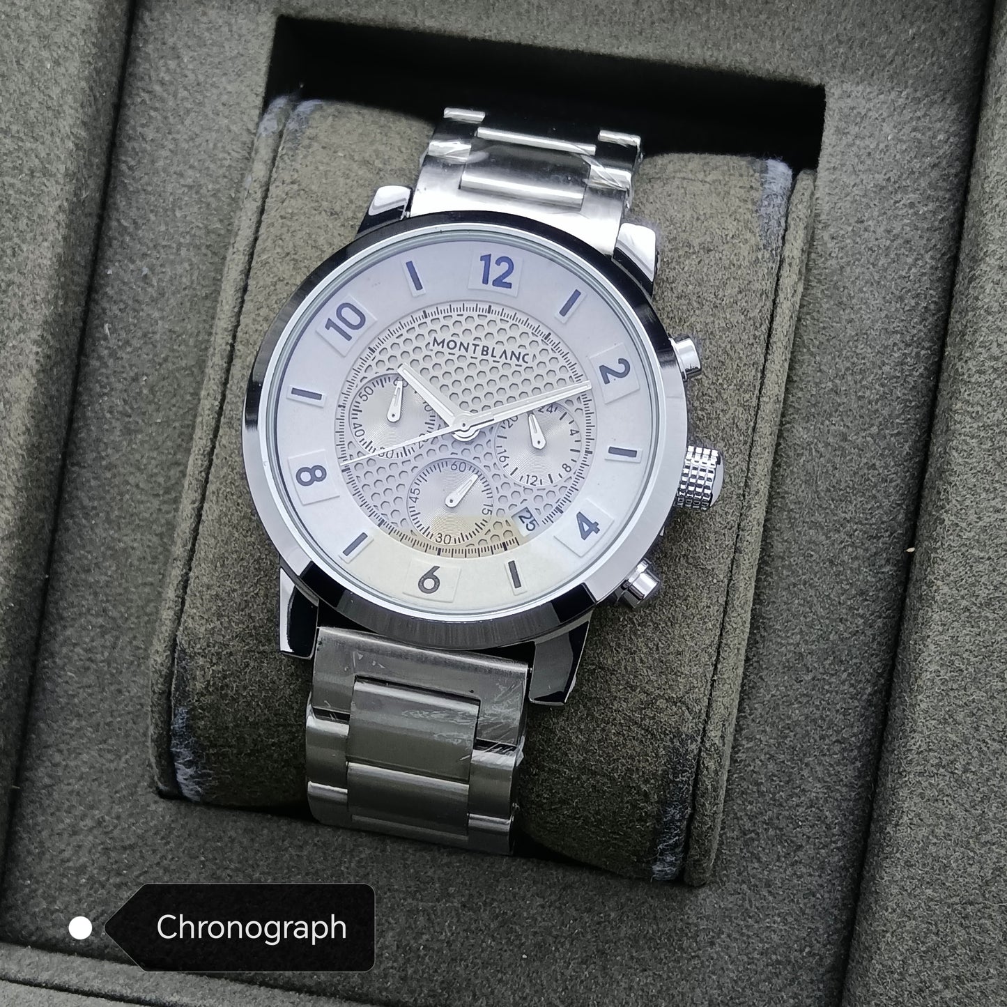 Stylish Premium Quality CHRONOGRAPH Active Mont B Watch | Mont B Watch 1023