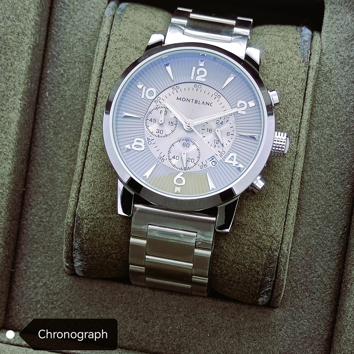 Stylish Premium Quality CHRONOGRAPH Active Mont B Watch | Mont B Watch 1011