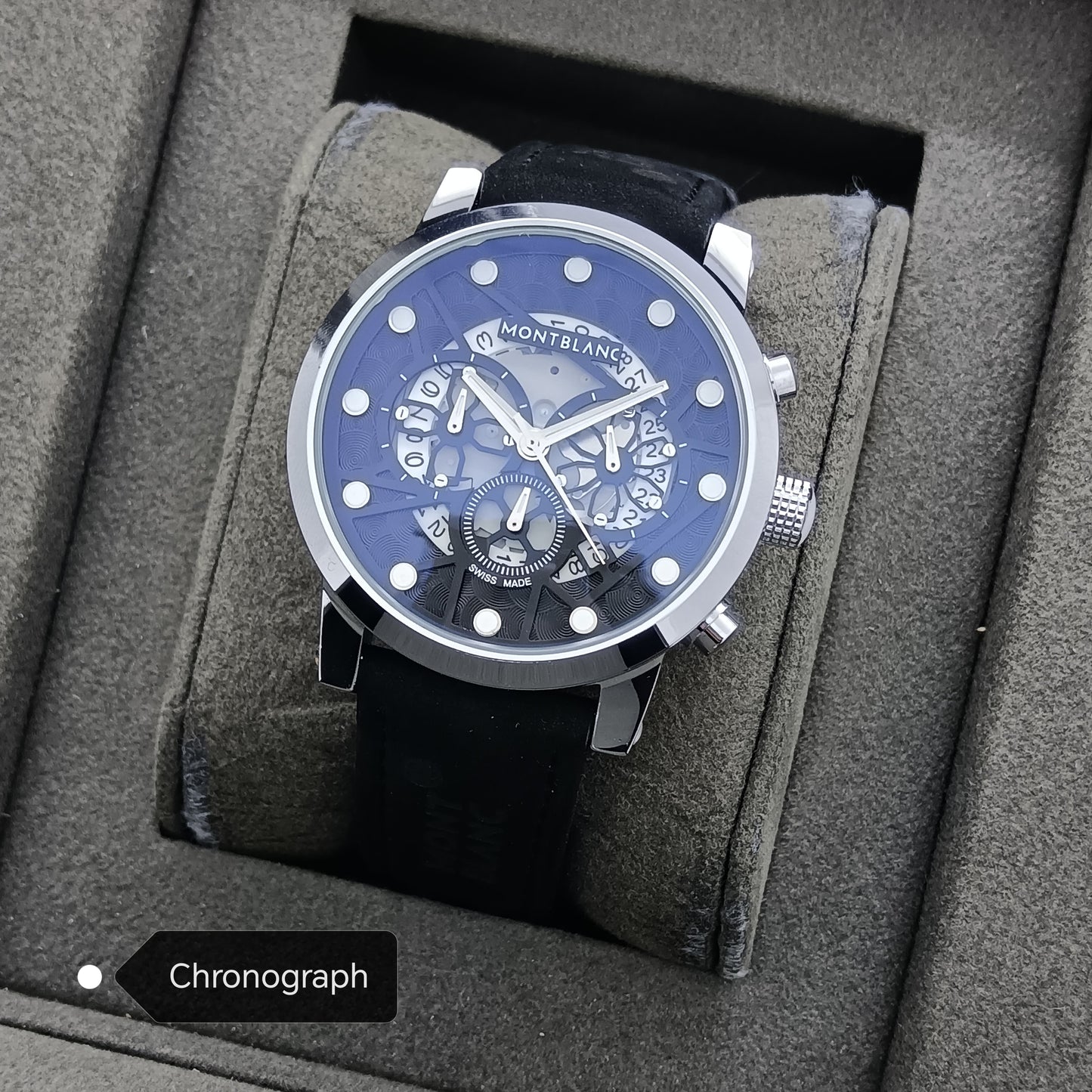 Stylish Premium Quality CHRONOGRAPH Active Mont B Watch | Mont B Watch 1032