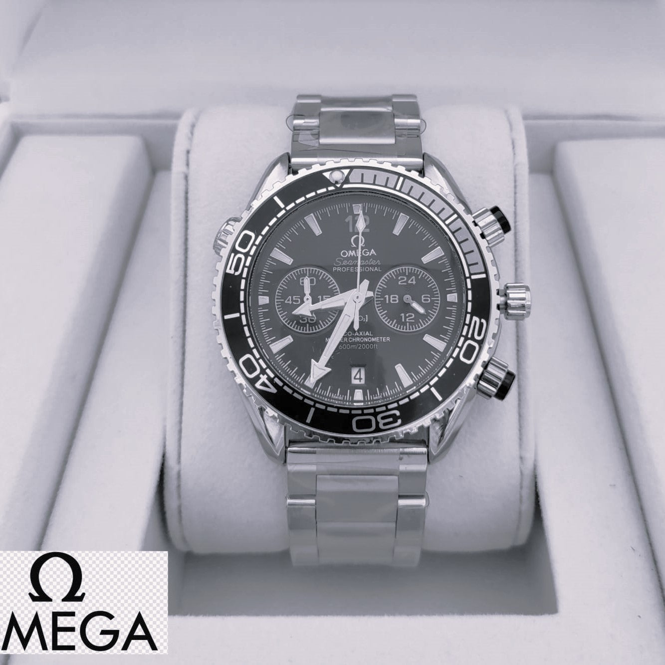 Premium Quality Chronograph Quartz Watch | OMGA Watch 3553