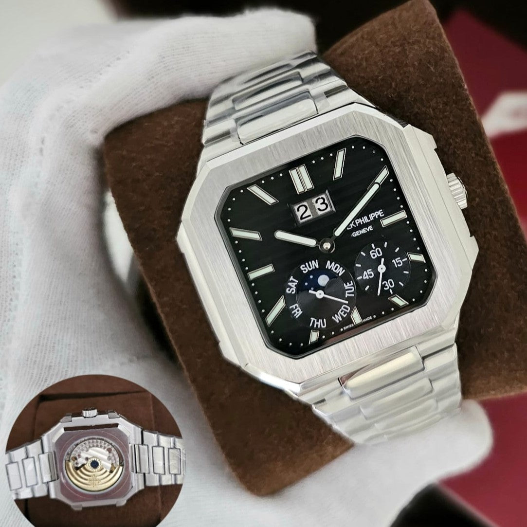 LUXURY PATEK PHILIPPE CUBITUS AUTOMATIC THE ANTIC PIS VERY HIGH DEMANDING WATCH IN A RAW NOW AVAILABLE FAST FASHION IN OMAN | PATEK PHILIPPE CUBITUS 17779155