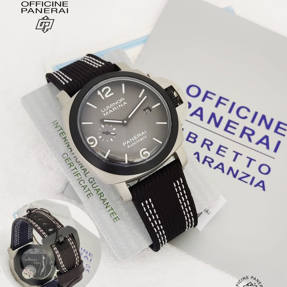 ITALIAN LUXURY WATCH PANERAI 1860 ATUOMATIC MASTER PIS NOW IN OMAN FAST FASHION ORDER NOW | PANERAI OFFICINE PAMO10557