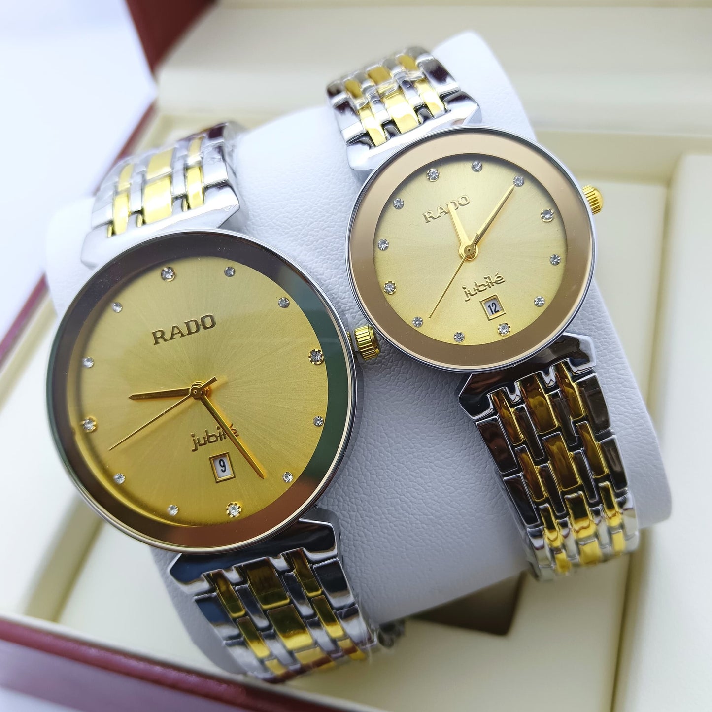RADO COUPLE WATCH FREE DELIVERY ALLOVER OMAN | RADO COUPLE 6791