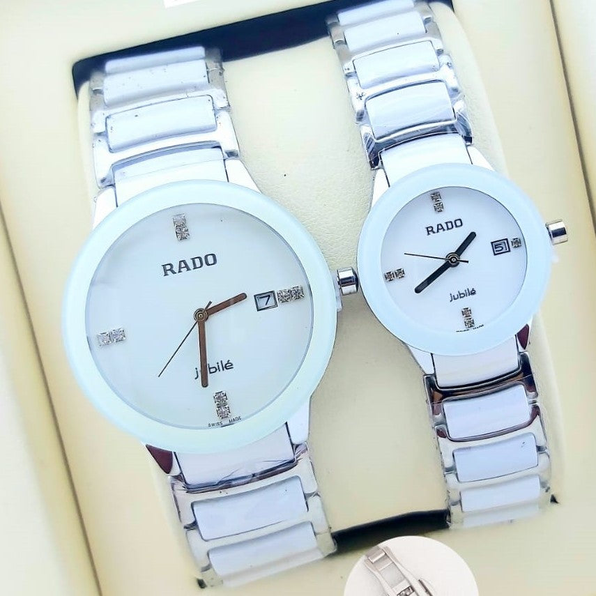 RADO COUPLE WATCH FREE DELIVERY ALLOVER OMAN | RADO COUPLE 6797
