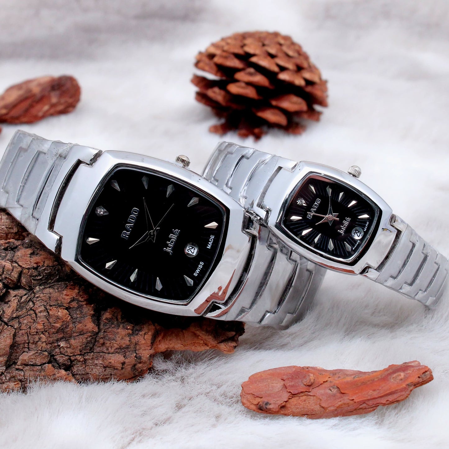 RADO COUPLE WATCH FREE DELIVERY ALLOVER OMAN | RADO COUPLE 589201