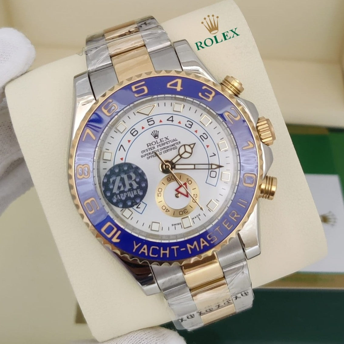 LUXURY ROLEX YACHT MASTER THE ROYAL WATCH OF ROLEX EDITION WITH ORIGINAL ROLEX BIG BOX|ROLEX YACHT MASTER 1999753