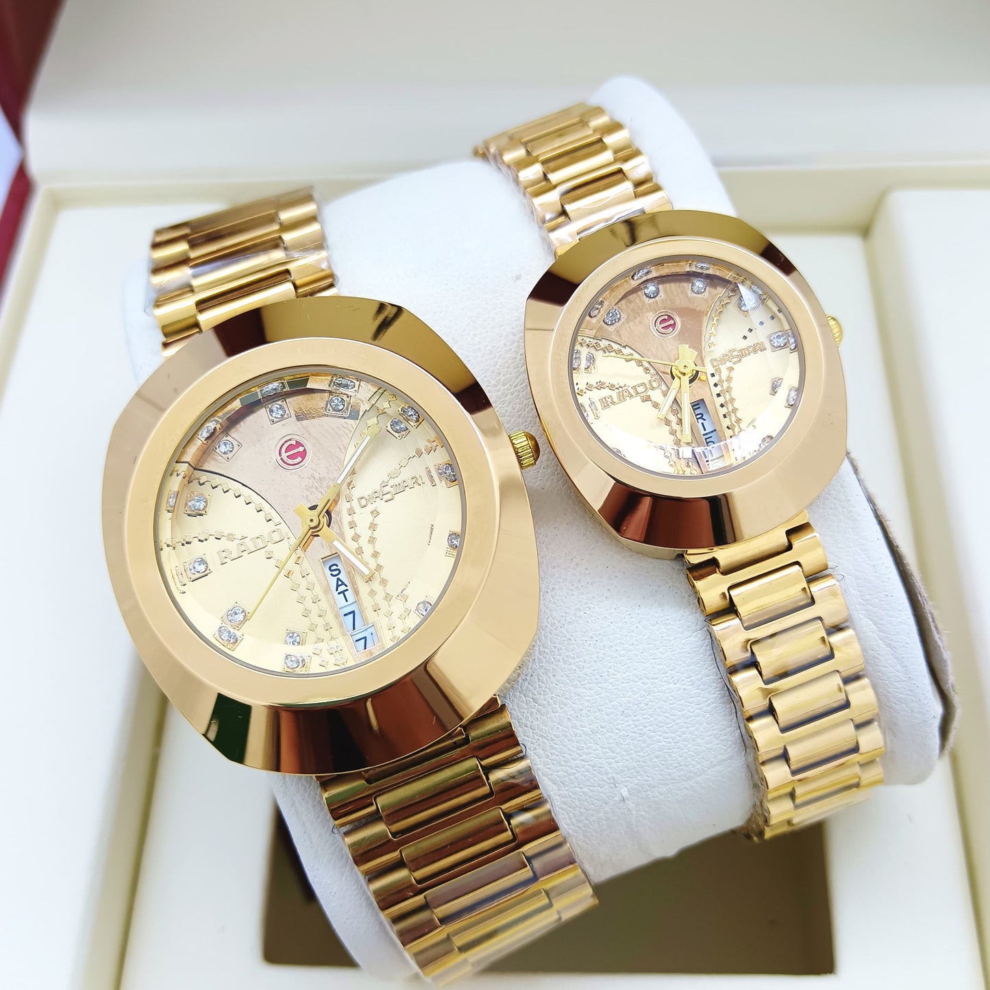 RADO COUPLE WATCH FREE DELIVERY ALLOVER OMAN | RADO COUPLE 6783
