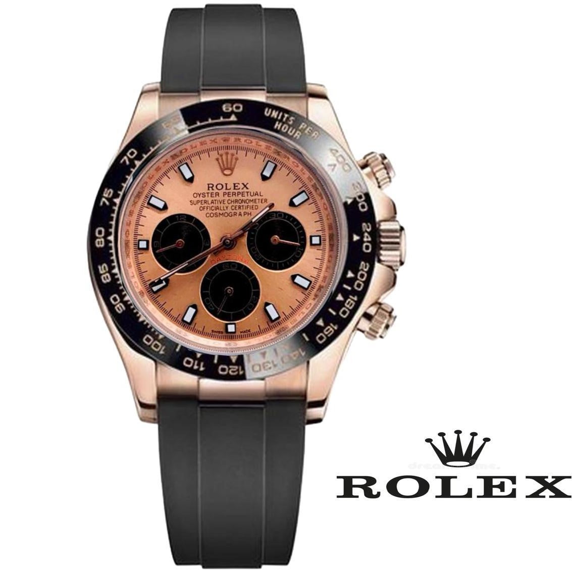 LUXURY ROLEX DAYTONA RUBBER STRAP MASTER WITH ORIGINAL ROLEX BIG BOX|ROLEX DAYTONA R 7866923