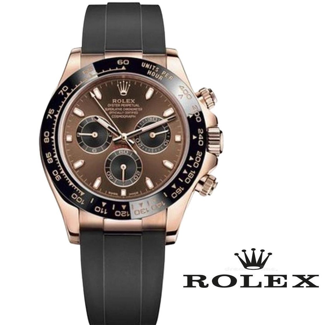 LUXURY ROLEX DAYTONA RUBBER STRAP MASTER WITH ORIGINAL ROLEX BIG BOX|ROLEX DAYTONA R 7866924
