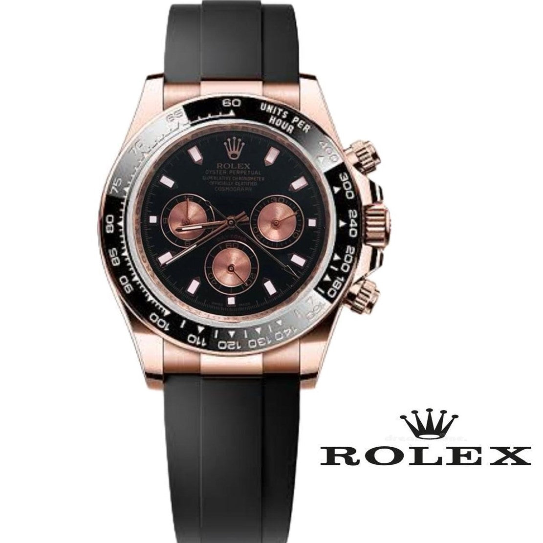 LUXURY ROLEX DAYTONA RUBBER STRAP MASTER WITH ORIGINAL ROLEX BIG BOX|ROLEX DAYTONA R 7866925