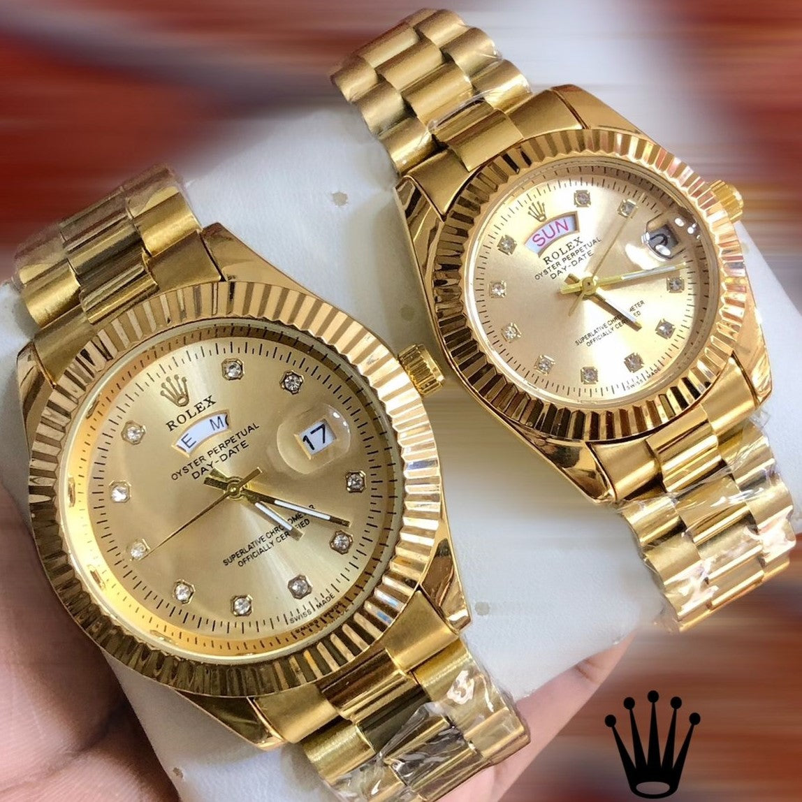 Rolex day hot sale date couple