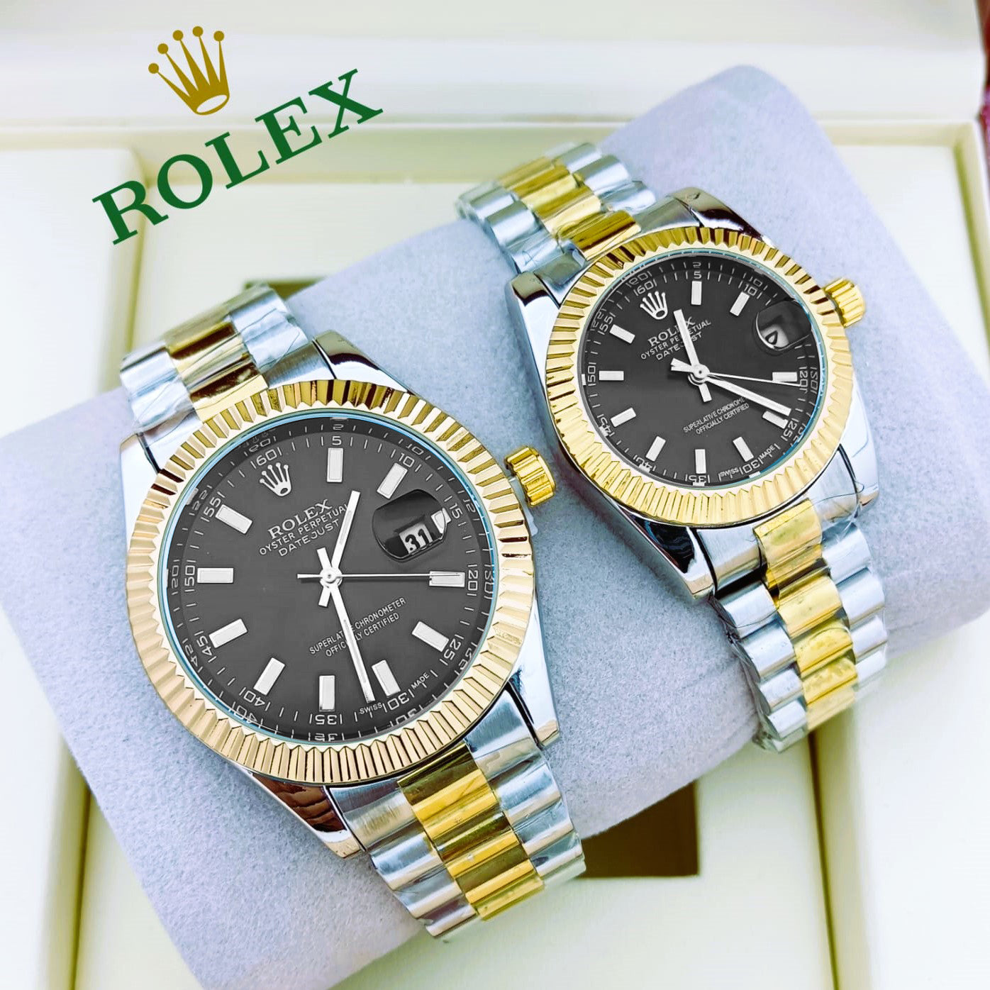 ROLEX COUPLE WATCH WITH HIGH QUALITY ROLEX couple watch 7011