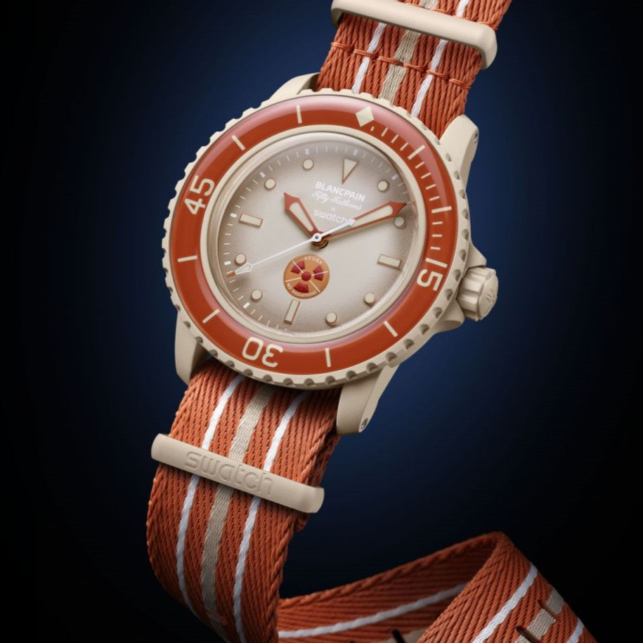 Swatch x Blancpain Watch fifty fathoms scuba bioceramic |Swatch X 1001