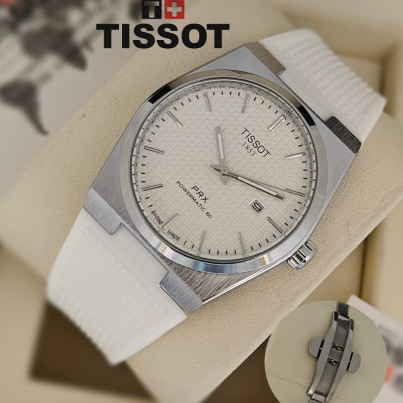 POPULAR TISSOT PRX RUBBER STRAP NEW SHIPMENT NOW AVAILABLE ALLOVER IN OMAN | TISSOT PRX 131377991