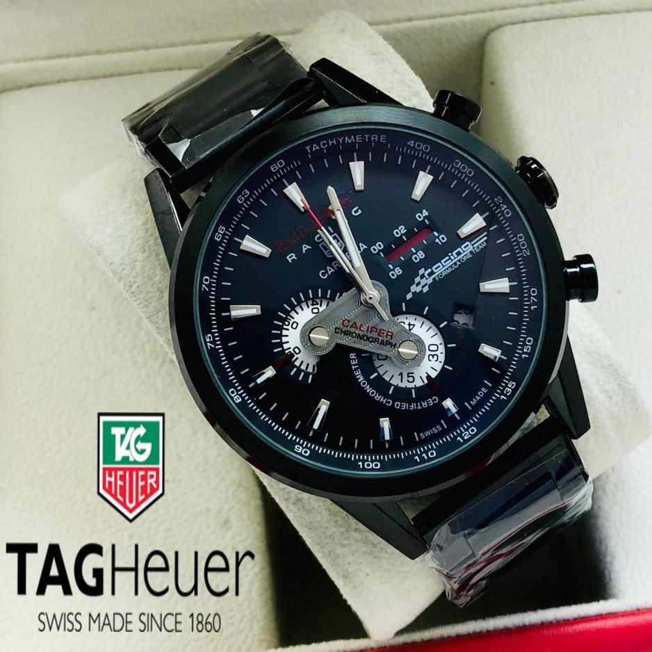 EXCLUSIVE TAG-HEUER CHRONOGRAPH STYLISH WATCH | TAG-HEUER MAN 005