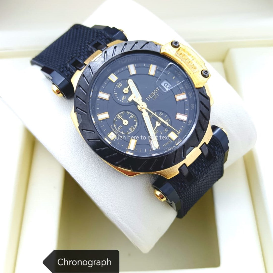 TISSOT CHRNOGRAPH STYLISH MILITARY WATCH NOW IN OMAN| TISSOT 155266