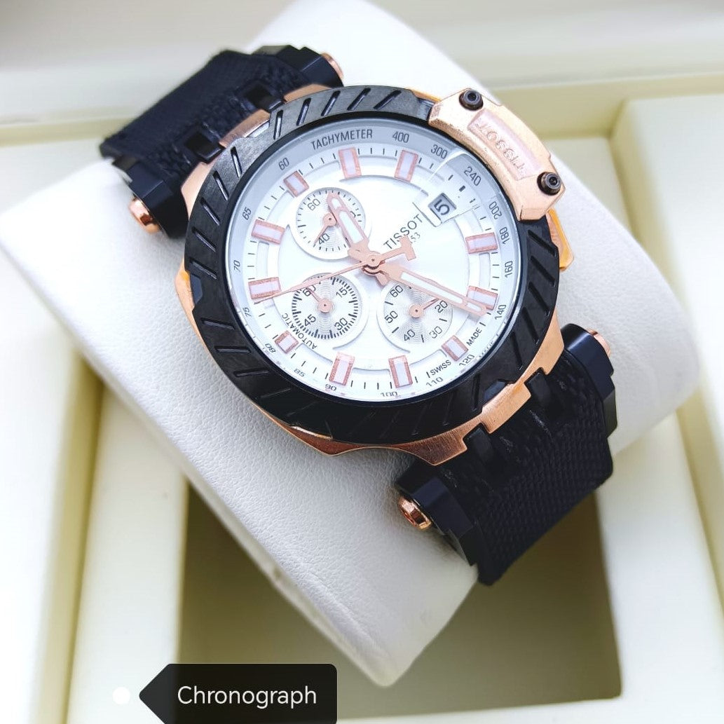 TISSOT CHRNOGRAPH STYLISH MILITARY WATCH NOW IN OMAN| TISSOT 155267