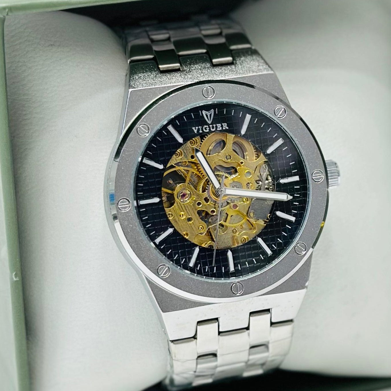 Viguer automatic watch water resistant| VIGUER automatic 0010
