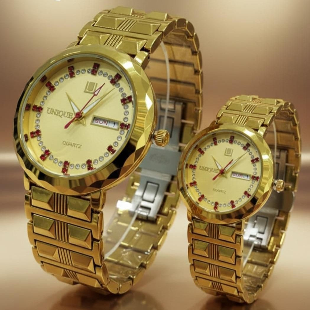 UNIQUE COUPLE WATCH ORIGINAL PRODUCT FULL BODY CERAMIC  COLOUR GUARANTEED VERY HIGH QUALITY NOW ALLOVER IN OMAN | UNIQUE ORG C 13391937
