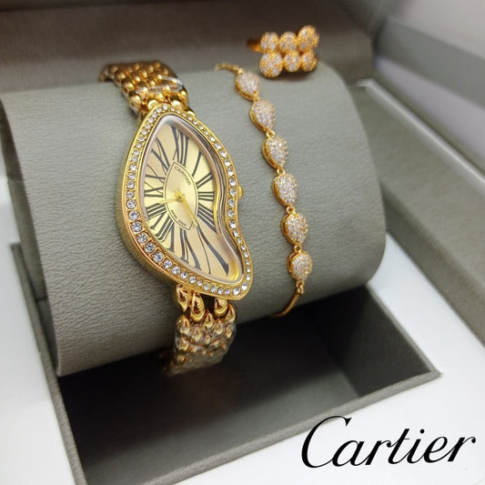 WOMENS OFFER BOX WATCH , BRACELETS , RING  VERY SPECIAL OFFER PRICE FOR NATIONAL DAY OF OMAN | WOMENS COMBO 19778