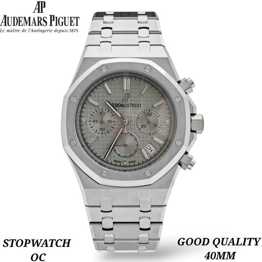 AUDEMARS PIGUET VERY EXCLUSIVE STOP WATCH FULL METAL BODY HIGH PERFORMANCE ELIGENT HANDS NOW ALLOVER IN OMAN | AP S CHRNO 15557171991