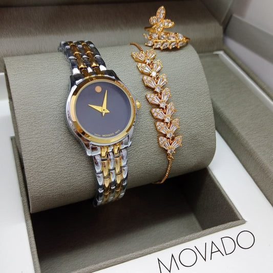 WOMENS OFFER BOX WATCH , BRACELETS , RING  VERY SPECIAL OFFER PRICE FOR NATIONAL DAY OF OMAN | WOMENS COMBO 19791