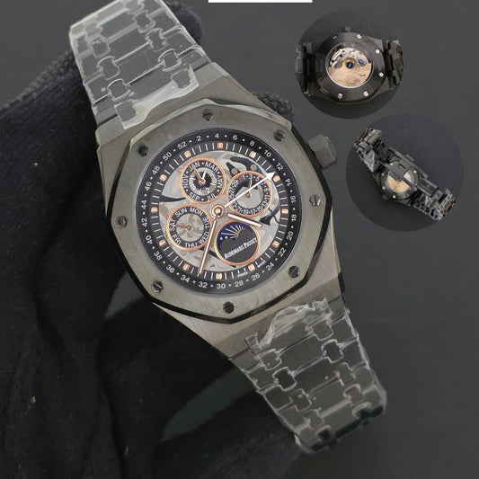 LUXURY AUDEMARS PIGUET MASTER MECHANICAL WATCH WITH STEEL BODY HIGH PERFORMANCE NOW ALLOVER IN OMAN | AP MECHANICAL 17751991