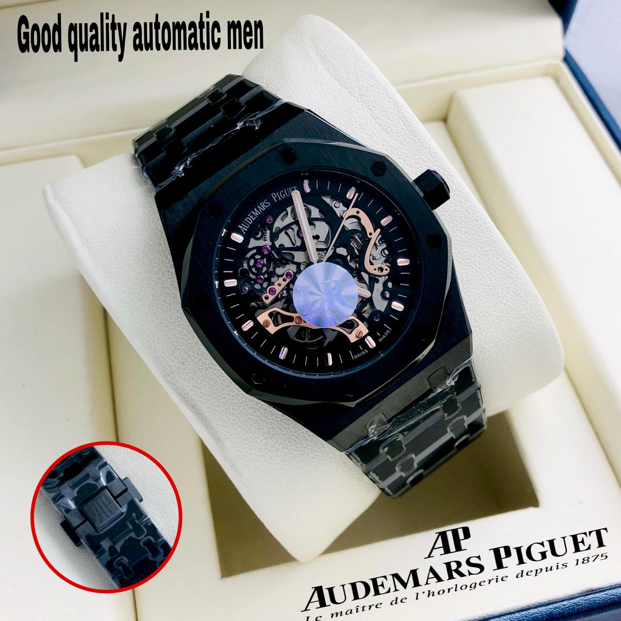 LUXURY AUDEMARS PIGUET MASTER MECHANICAL WATCH WITH STEEL BODY HIGH PERFORMANCE NOW ALLOVER IN OMAN | AP MECHANICAL 17751996